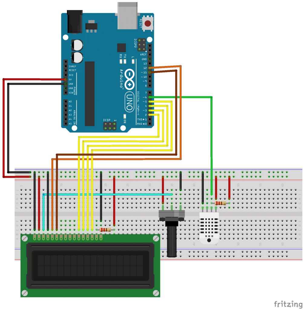 LCD 16x2 1602 DISP51,R11 - Faranux Electronics